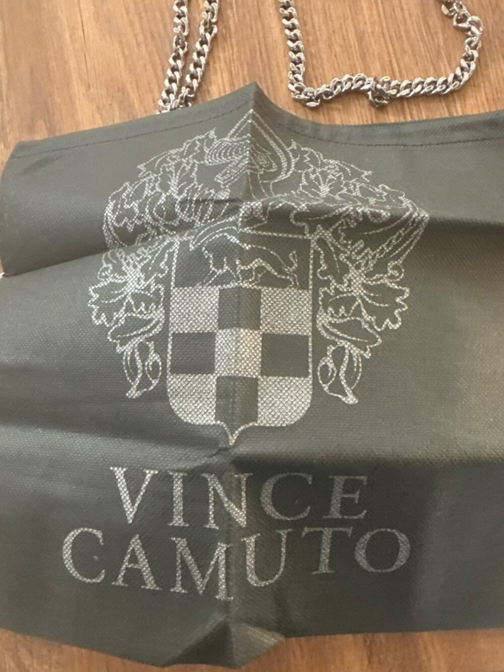 Vince Camuto Zosia Crossbody Bag Wallet on Chain Leather Pink Vintage Quartz NWT - Picture 5 of 9